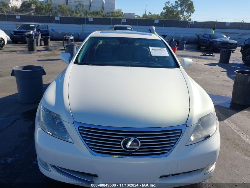 2007 Lexus Ls 460 L VIN: JTHGL46F075000486 Lot: 40849500