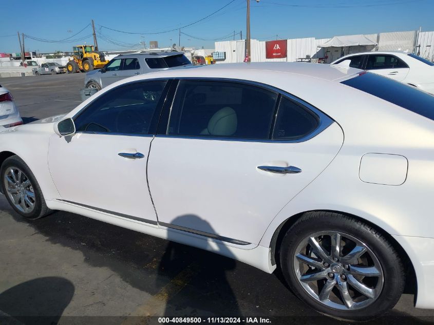 2007 Lexus Ls 460 L VIN: JTHGL46F075000486 Lot: 40849500