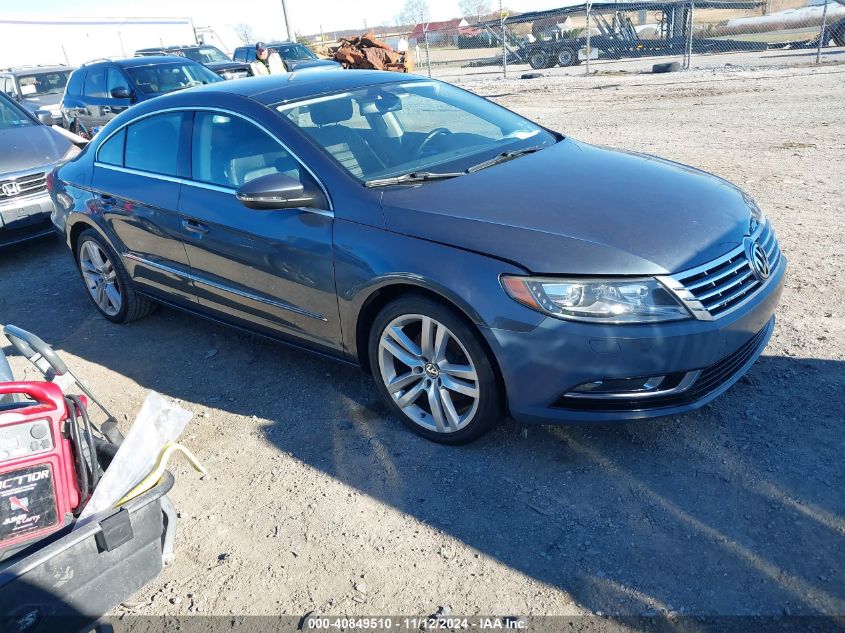 2013 Volkswagen Cc 2.0T Lux VIN: WVWRP7AN5DE571529 Lot: 40849510