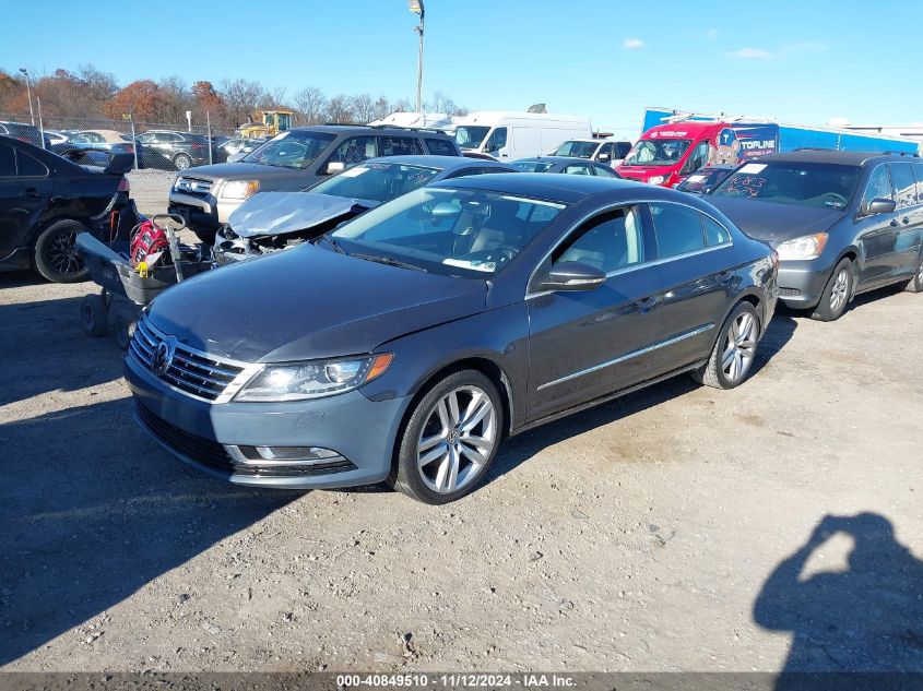 2013 Volkswagen Cc 2.0T Lux VIN: WVWRP7AN5DE571529 Lot: 40849510