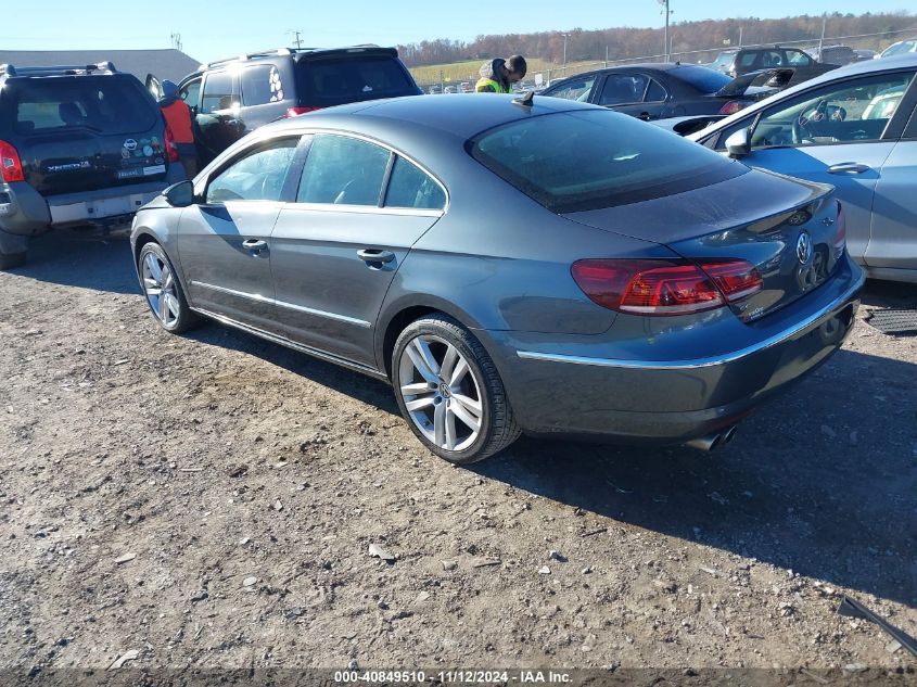 2013 Volkswagen Cc 2.0T Lux VIN: WVWRP7AN5DE571529 Lot: 40849510