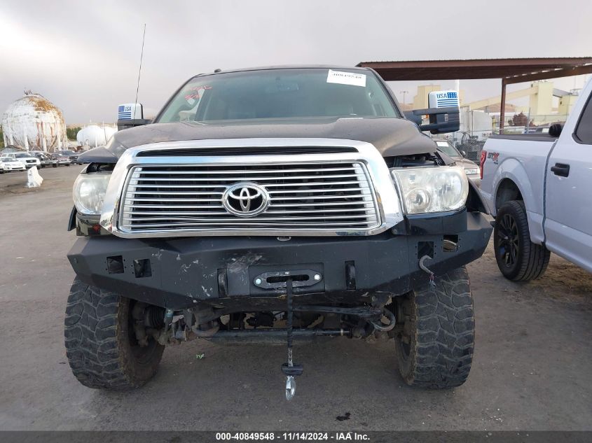 2010 Toyota Tundra Crewmax Limited VIN: 5TFHY5F19AX095868 Lot: 40849548