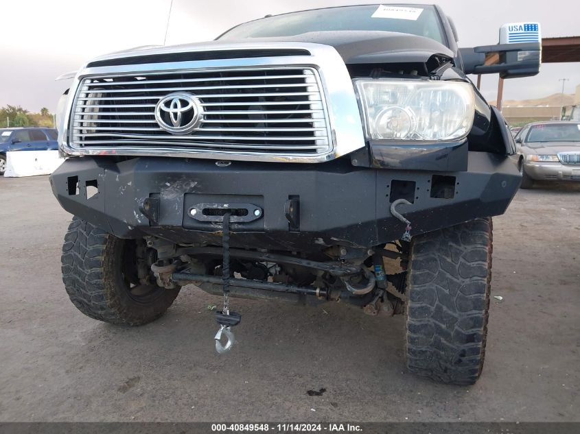 2010 Toyota Tundra Crewmax Limited VIN: 5TFHY5F19AX095868 Lot: 40849548