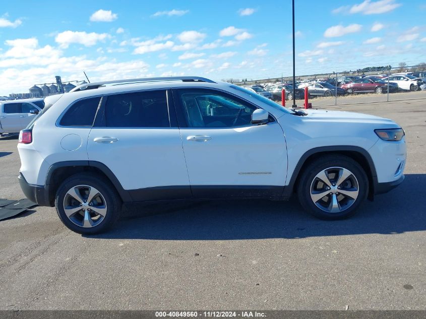 2019 Jeep Cherokee Limited 4X4 VIN: 1C4PJMDX5KD104795 Lot: 40849560