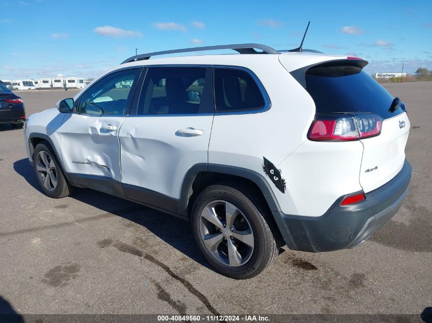 2019 Jeep Cherokee Limited 4X4 VIN: 1C4PJMDX5KD104795 Lot: 40849560