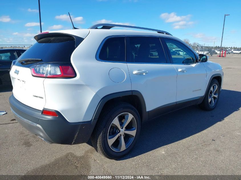 2019 Jeep Cherokee Limited 4X4 VIN: 1C4PJMDX5KD104795 Lot: 40849560