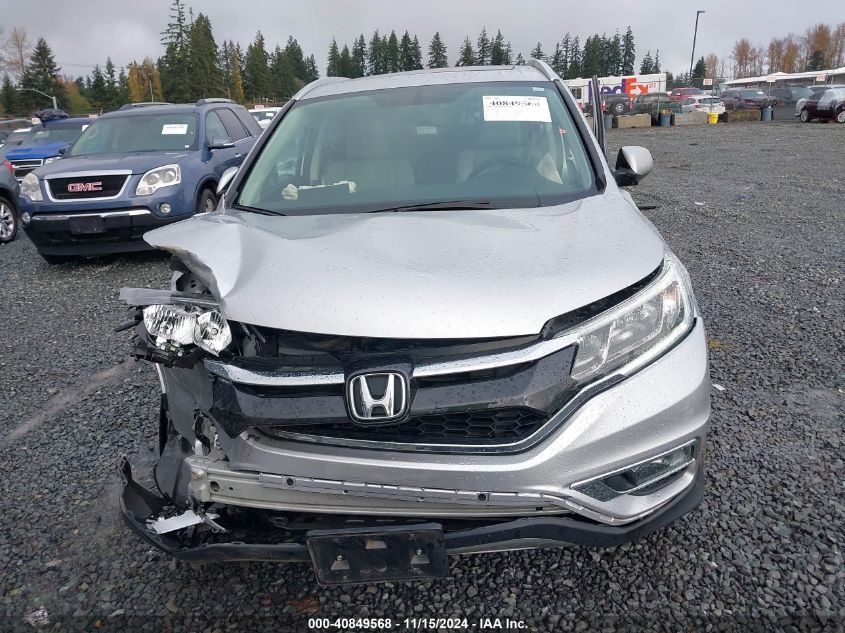 2015 Honda Cr-V Ex-L VIN: 2HKRM4H78FH701093 Lot: 40849568