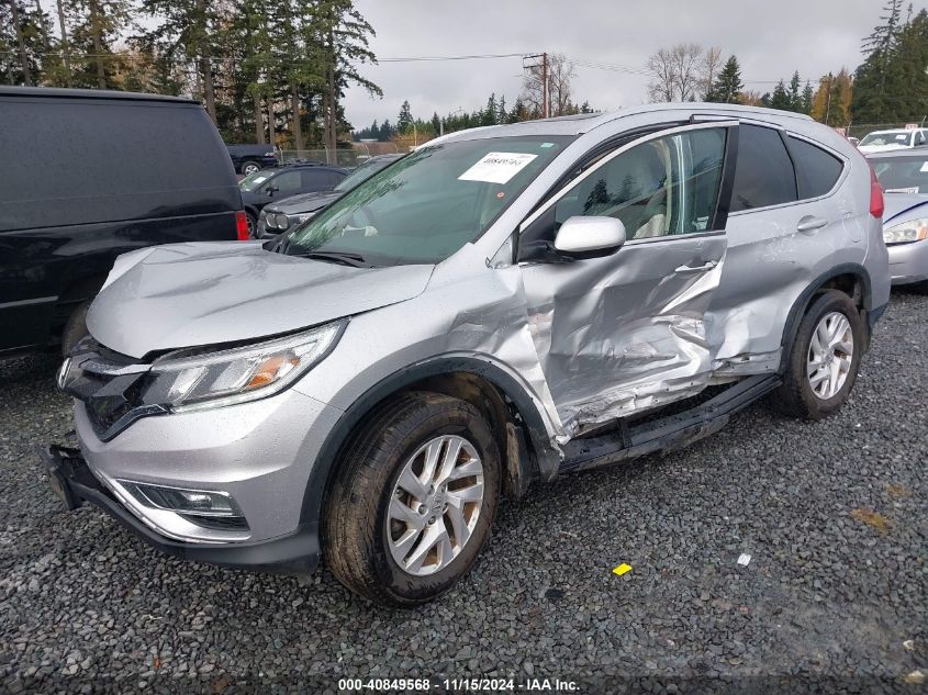 VIN 2HKRM4H78FH701093 2015 Honda CR-V, Ex-L no.2