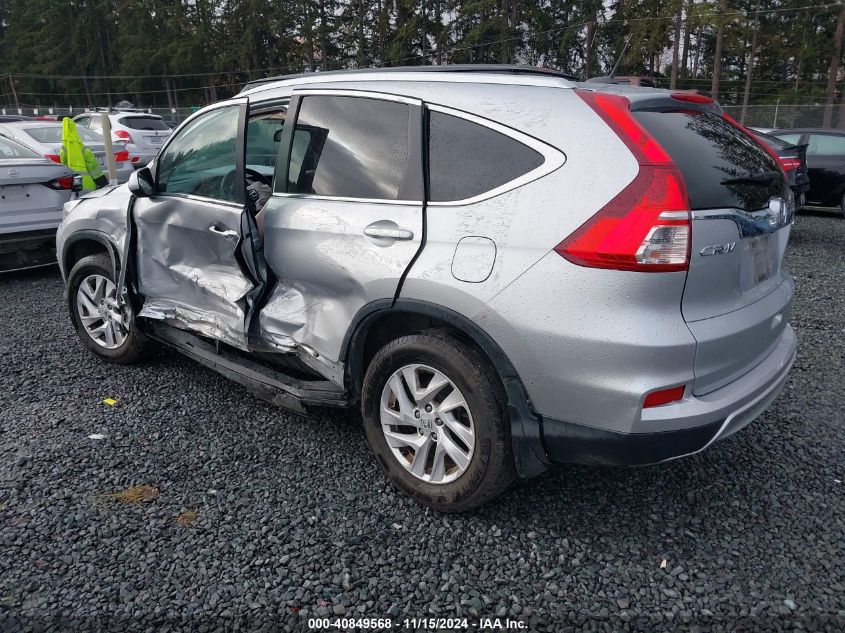 VIN 2HKRM4H78FH701093 2015 Honda CR-V, Ex-L no.3