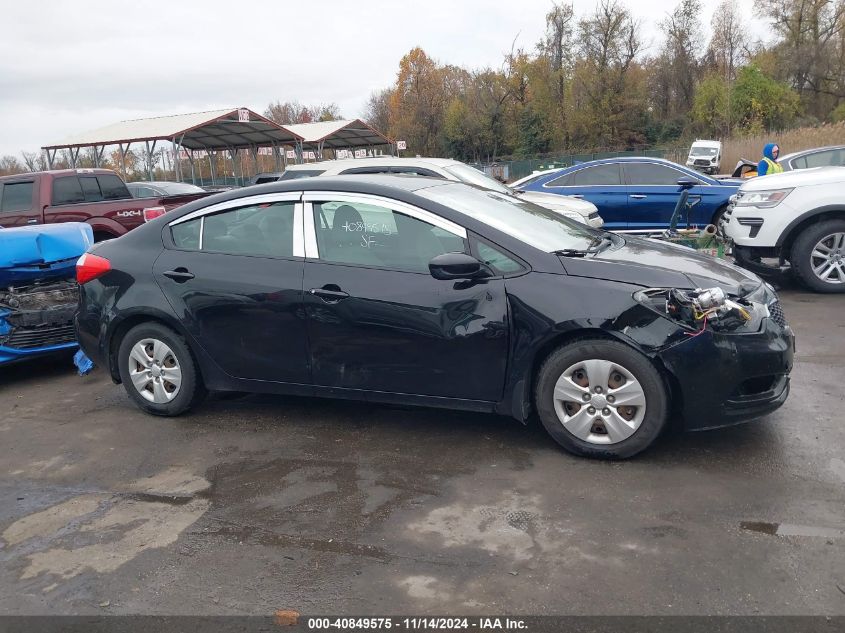 2015 Kia Forte Lx VIN: KNAFK4A67F5303963 Lot: 40849575