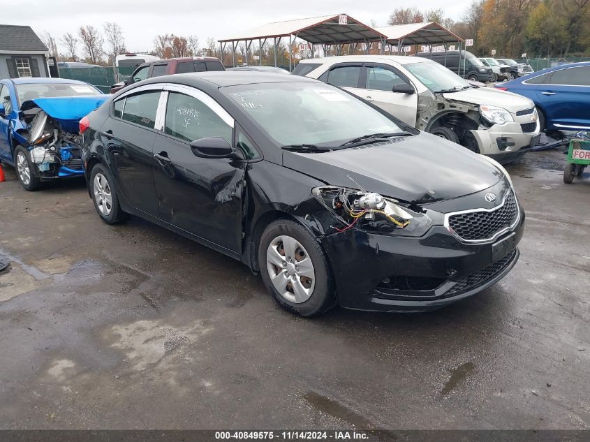 2015 Kia Forte Lx VIN: KNAFK4A67F5303963 Lot: 40849575