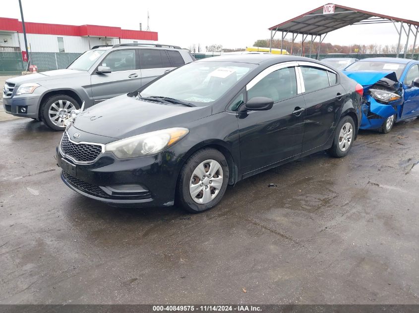 2015 Kia Forte Lx VIN: KNAFK4A67F5303963 Lot: 40849575