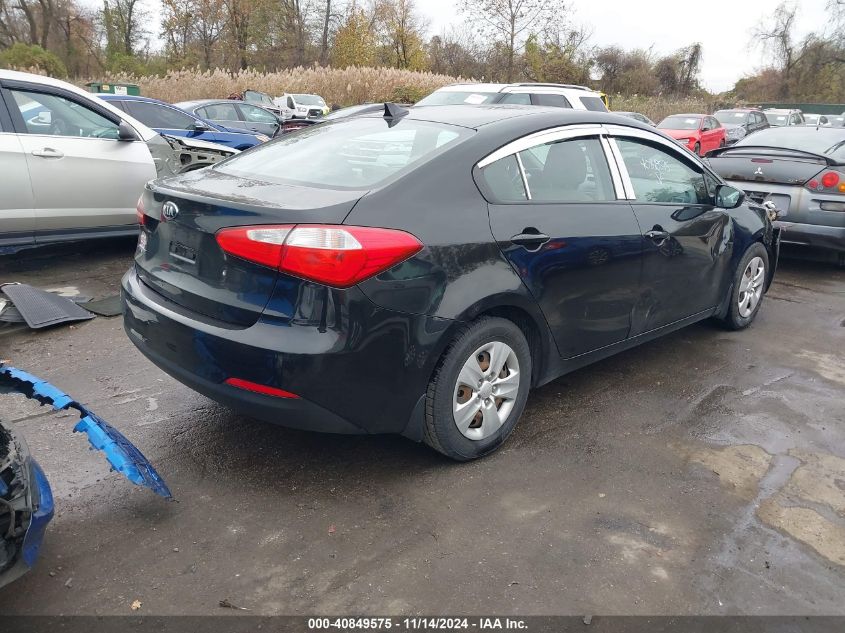 2015 Kia Forte Lx VIN: KNAFK4A67F5303963 Lot: 40849575