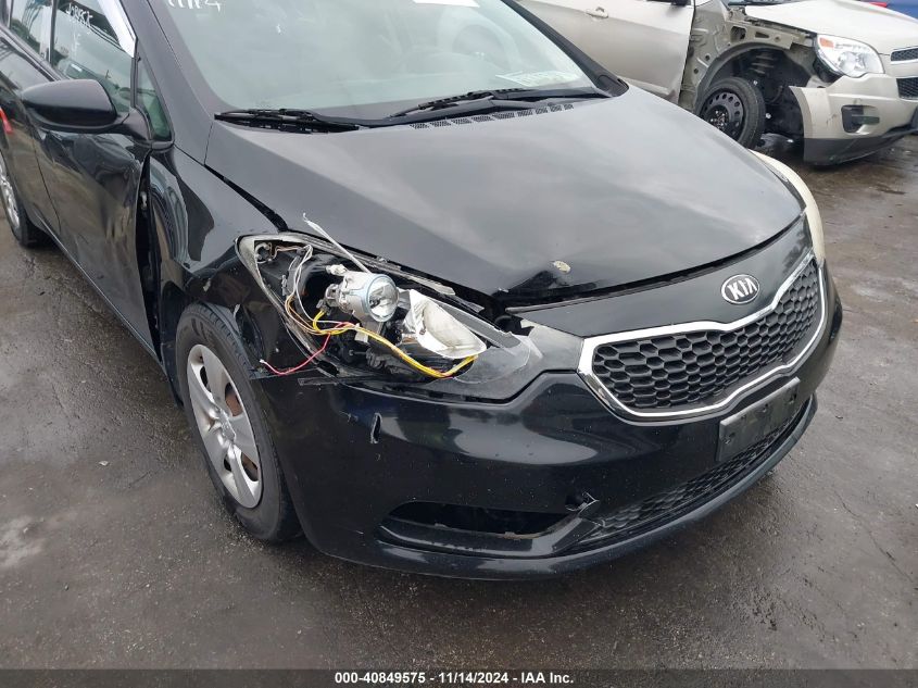 2015 Kia Forte Lx VIN: KNAFK4A67F5303963 Lot: 40849575