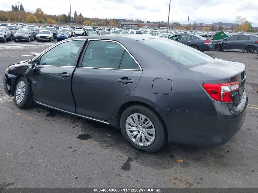 VIN 4T4BF1FK7DR305811 2013 Toyota Camry, LE no.3