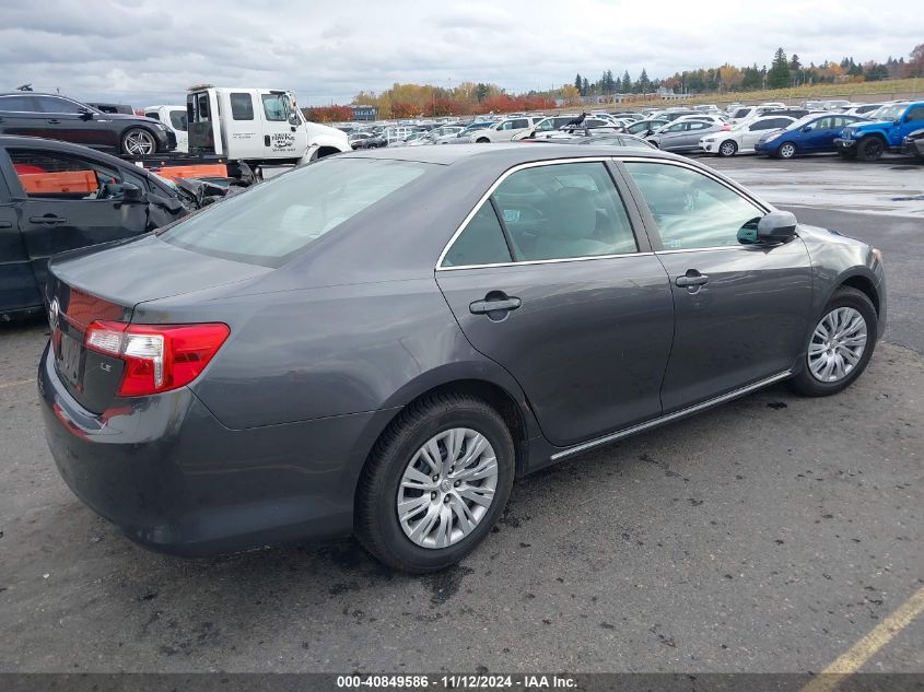 VIN 4T4BF1FK7DR305811 2013 Toyota Camry, LE no.4