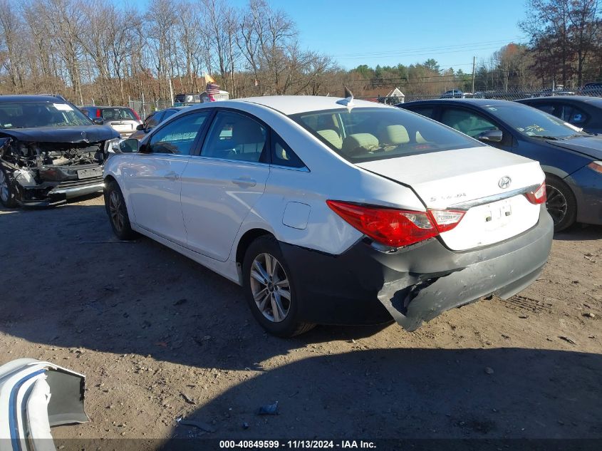 2012 Hyundai Sonata Gls VIN: 5NPEB4AC5CH462092 Lot: 40849599