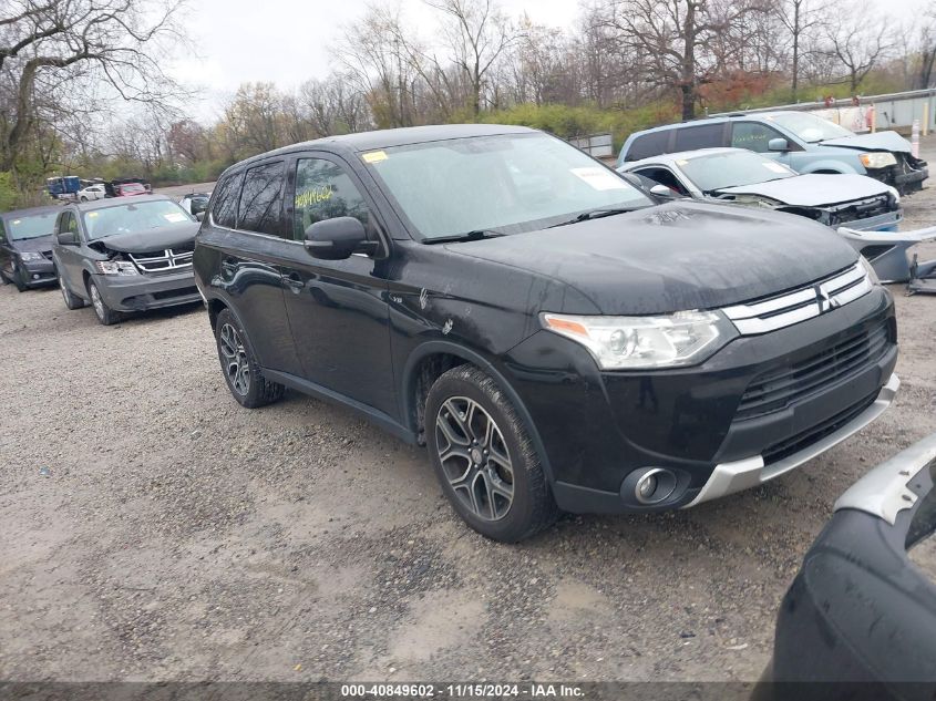 2015 Mitsubishi Outlander Gt VIN: JA4JZ4AX6FZ007921 Lot: 40849602