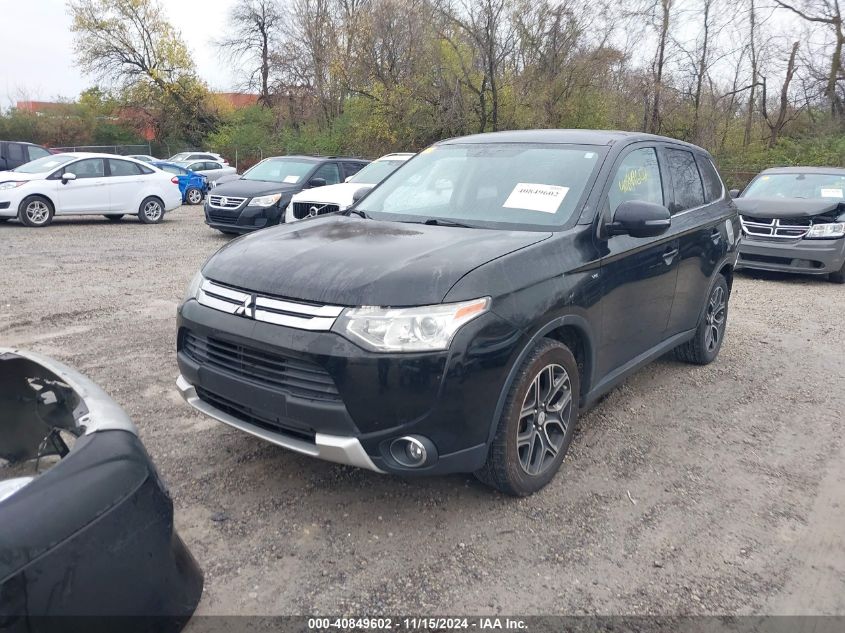 2015 Mitsubishi Outlander Gt VIN: JA4JZ4AX6FZ007921 Lot: 40849602