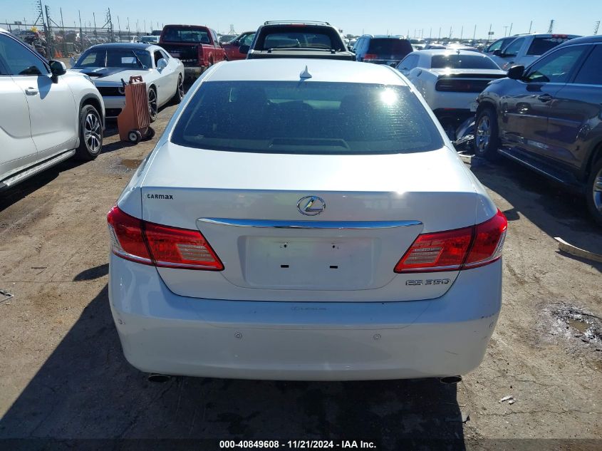 2012 Lexus Es 350 VIN: JTHBK1EG9C2492047 Lot: 40849608