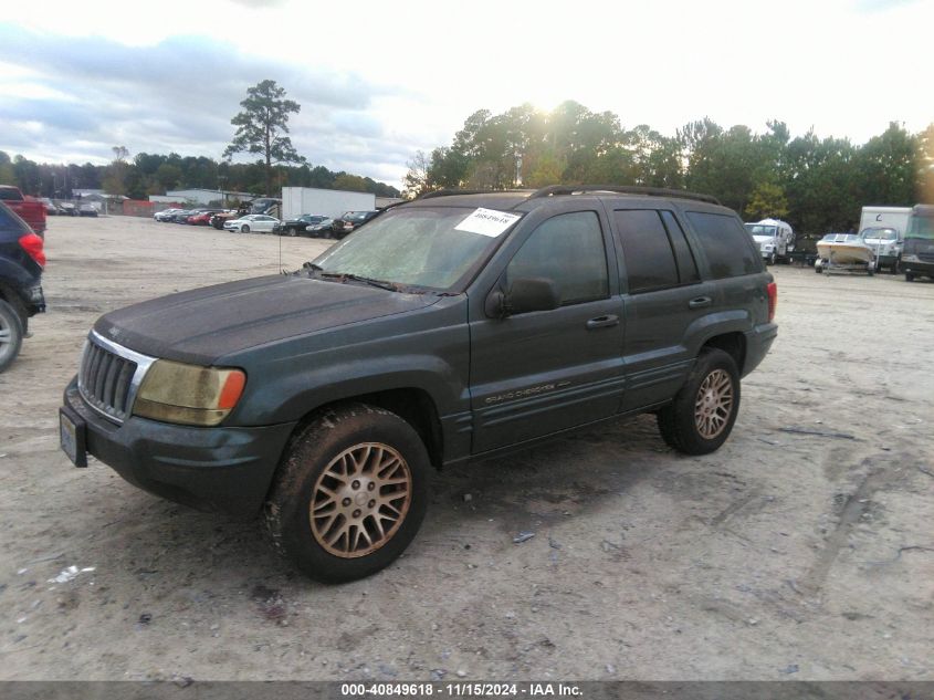 2004 Jeep Grand Cherokee Limited VIN: 1J4GX58N34C199292 Lot: 40849618