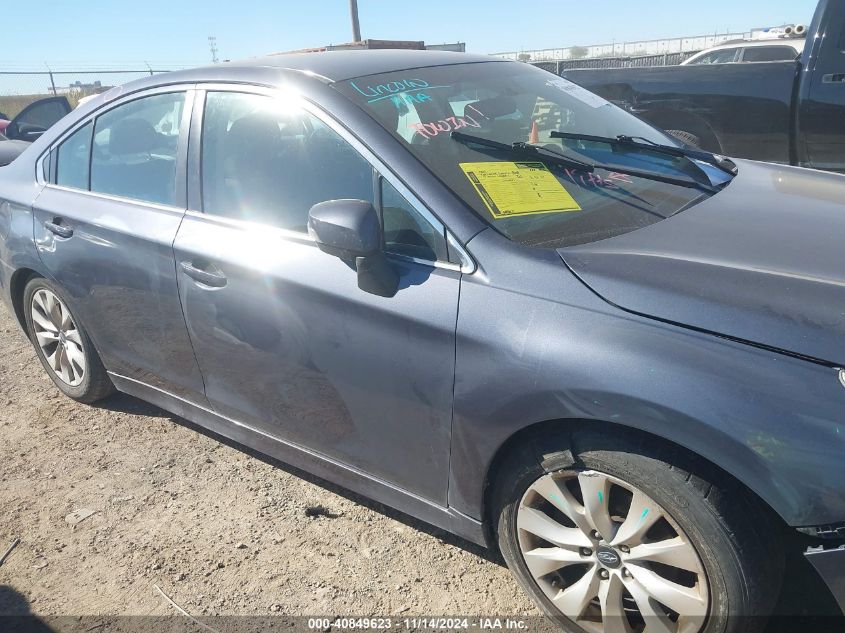 2015 Subaru Legacy 2.5I Premium VIN: 4S3BNAF60F3028707 Lot: 40849623