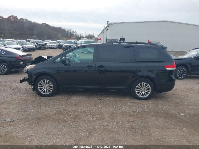 2011 Toyota Sienna Xle V6 VIN: 5TDYK3DC5BS036222 Lot: 40849625