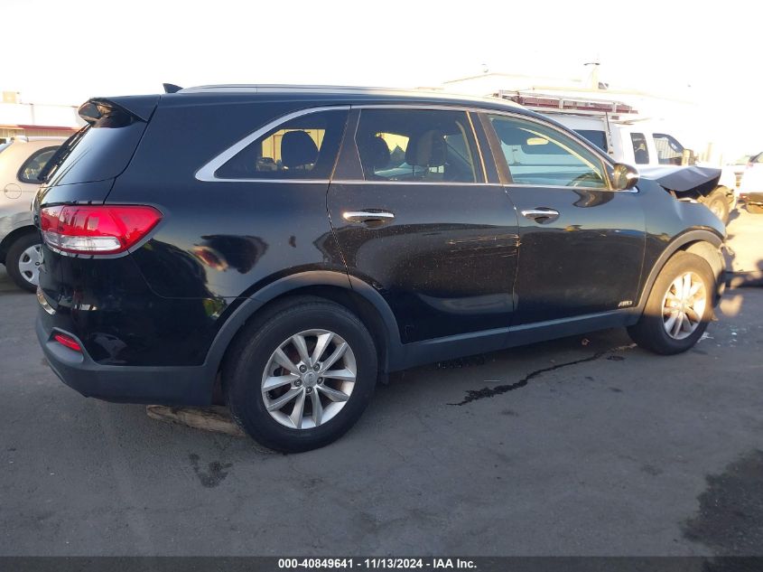 2016 Kia Sorento 2.4L Lx VIN: 5XYPGDA35GG065375 Lot: 40849641