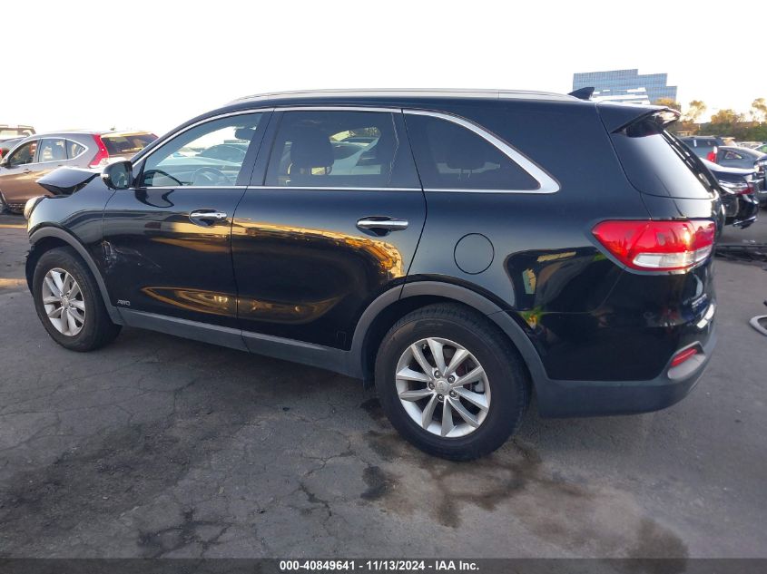 2016 Kia Sorento 2.4L Lx VIN: 5XYPGDA35GG065375 Lot: 40849641