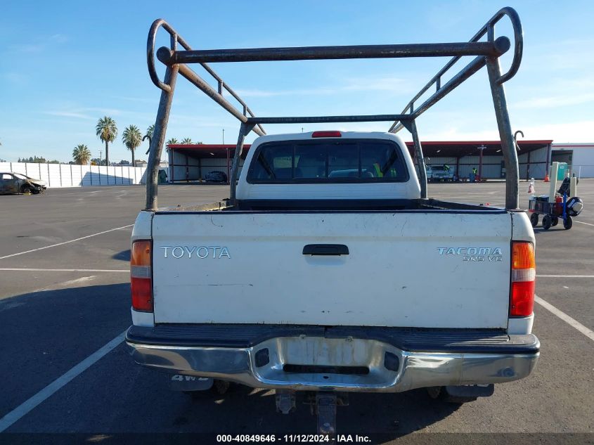 2000 Toyota Tacoma Base V6 VIN: 4TAWN72N7YZ668345 Lot: 40849646