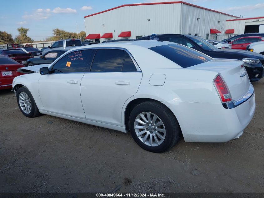 2013 Chrysler 300 Motown VIN: 2C3CCAAG2DH529901 Lot: 40849664