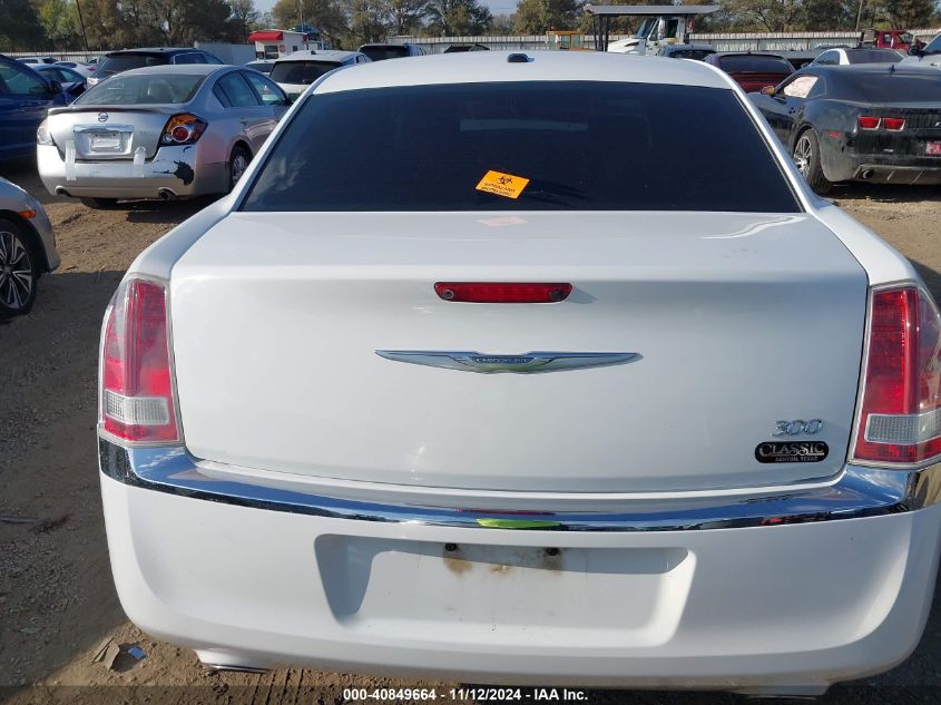 2013 Chrysler 300 Motown VIN: 2C3CCAAG2DH529901 Lot: 40849664