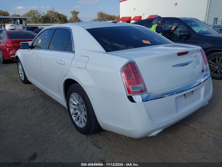 2013 Chrysler 300 Motown VIN: 2C3CCAAG2DH529901 Lot: 40849664