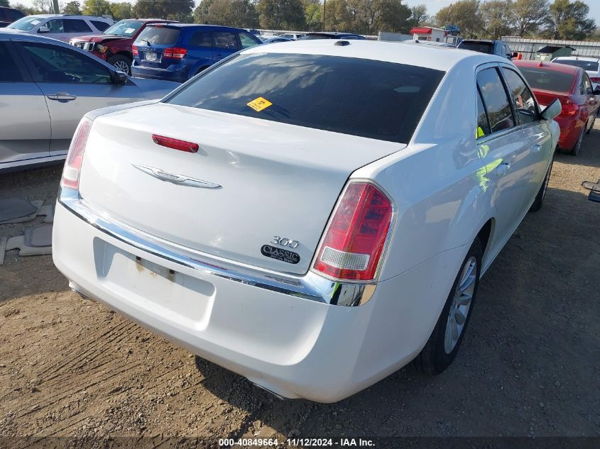 2013 Chrysler 300 Motown VIN: 2C3CCAAG2DH529901 Lot: 40849664