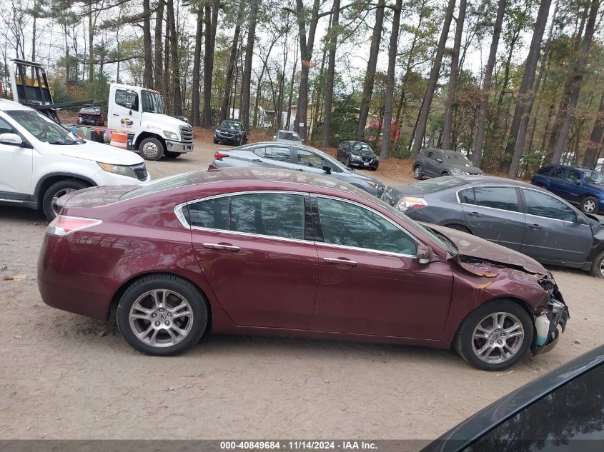 2009 Acura Tl 3.5 VIN: 19UUA86529A019142 Lot: 40849684