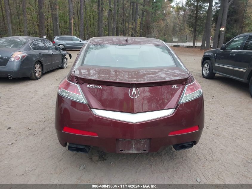 2009 Acura Tl 3.5 VIN: 19UUA86529A019142 Lot: 40849684