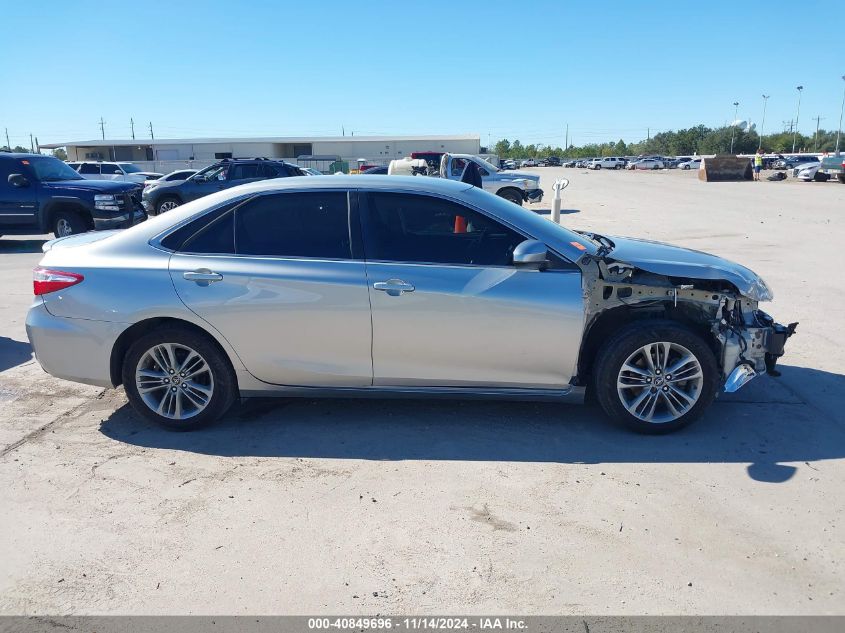 2015 Toyota Camry Se VIN: 4T1BF1FK3FU934138 Lot: 40849696