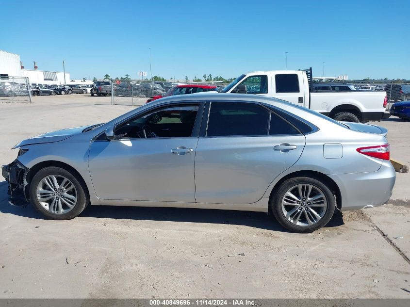 2015 Toyota Camry Se VIN: 4T1BF1FK3FU934138 Lot: 40849696