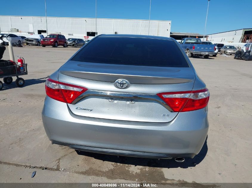 2015 Toyota Camry Se VIN: 4T1BF1FK3FU934138 Lot: 40849696