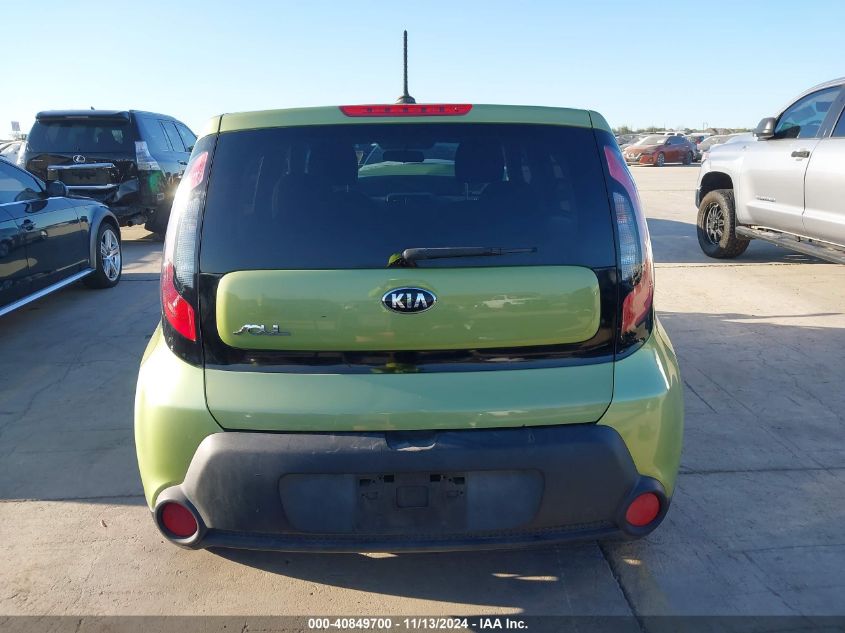 2016 Kia Soul VIN: KNDJN2A25G7853528 Lot: 40849700