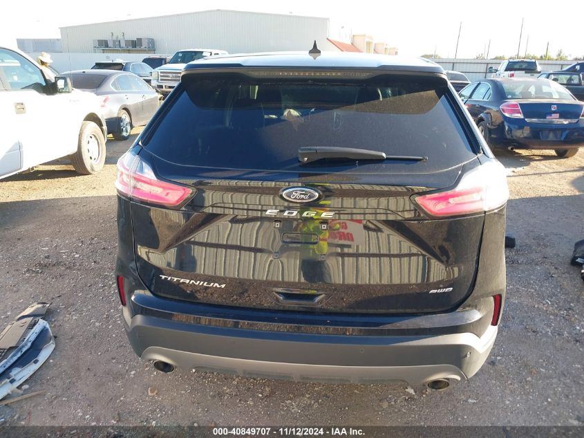 2022 Ford Edge Titanium VIN: 2FMPK4K94NBB06965 Lot: 40849707