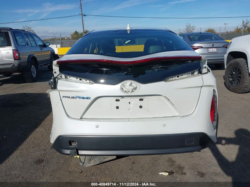 2019 Toyota Prius Prime Advanced VIN: JTDKARFP3K3116714 Lot: 40849714