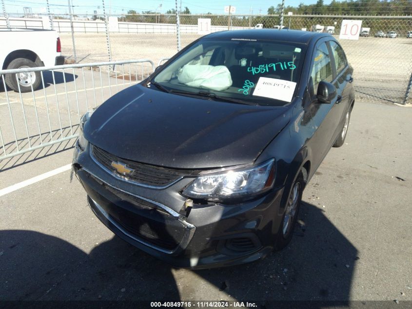 2018 Chevrolet Sonic Lt Auto VIN: 1G1JD5SHXJ4140147 Lot: 40849715