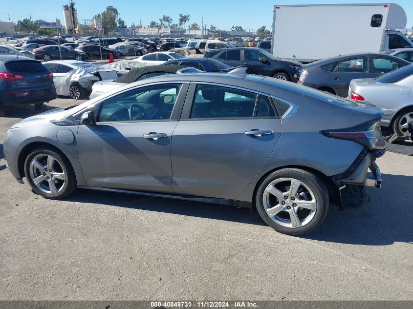 2018 Chevrolet Volt Lt VIN: 1G1RC6S54JU129663 Lot: 40849731