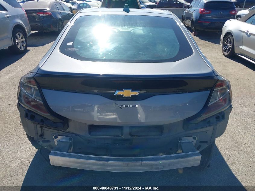 2018 Chevrolet Volt Lt VIN: 1G1RC6S54JU129663 Lot: 40849731