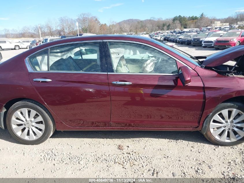 2015 Honda Accord Ex-L V-6 VIN: 1HGCR3F84FA005420 Lot: 40849736