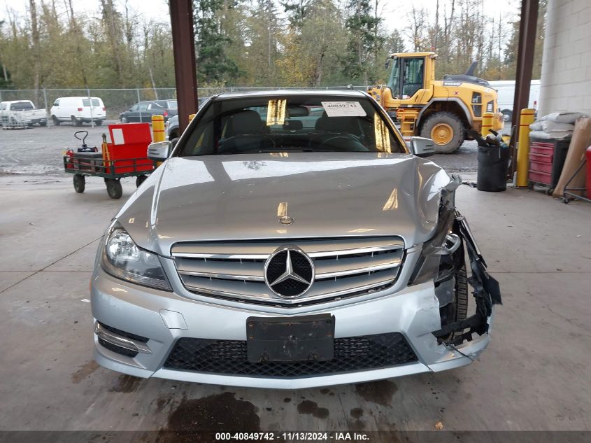 2013 Mercedes-Benz C 250 Luxury/Sport VIN: WDDGF4HB9DA855408 Lot: 40849742