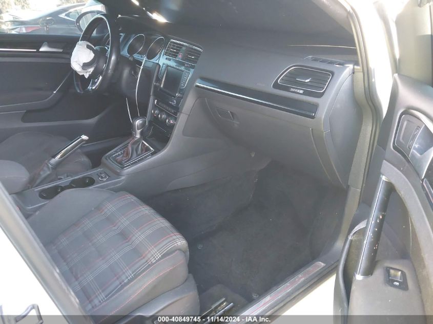 2017 VOLKSWAGEN GOLF GTI AUTOBAHN 4-DOOR/S 4-DOOR/SE 4-DOOR/SPORT 4-DOOR - 3VW447AU1HM006900