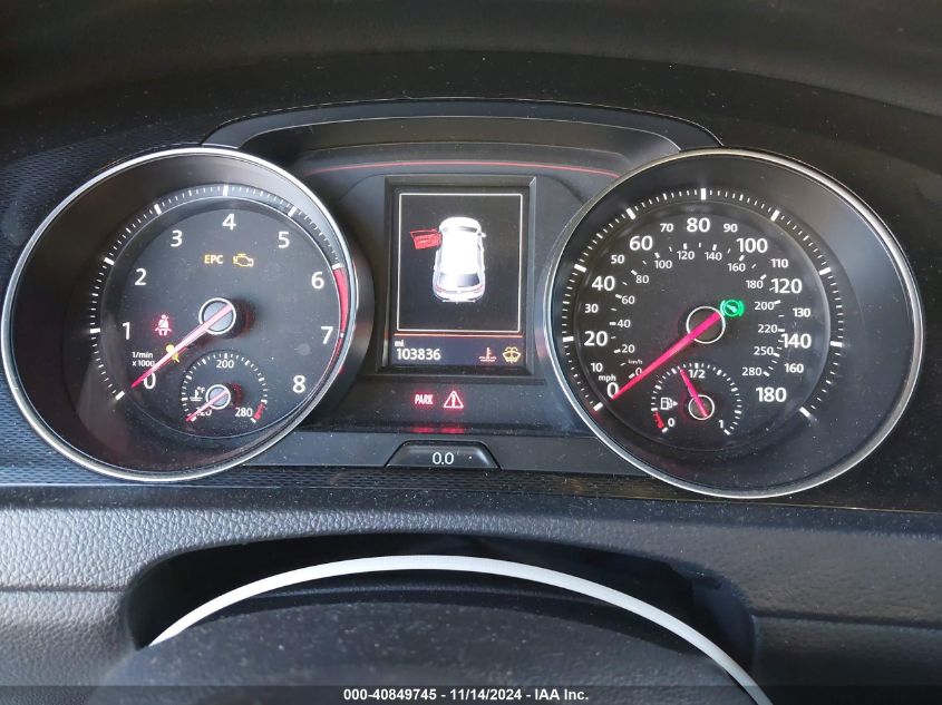 2017 VOLKSWAGEN GOLF GTI AUTOBAHN 4-DOOR/S 4-DOOR/SE 4-DOOR/SPORT 4-DOOR - 3VW447AU1HM006900