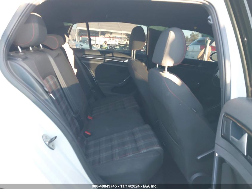 2017 VOLKSWAGEN GOLF GTI AUTOBAHN 4-DOOR/S 4-DOOR/SE 4-DOOR/SPORT 4-DOOR - 3VW447AU1HM006900